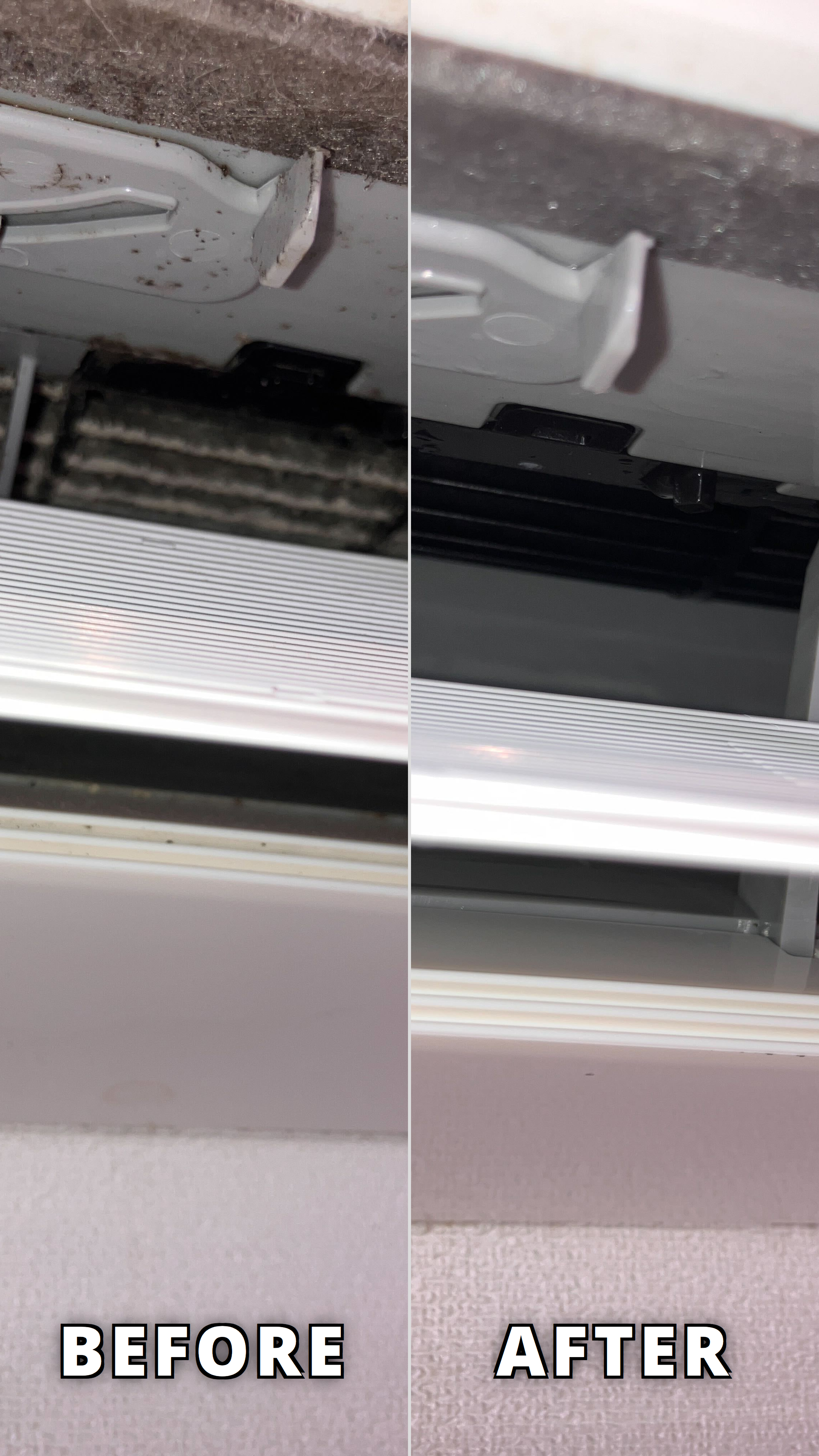 金沢市｜エアコン室内機 内部クリーニング